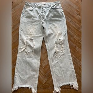 Free people distressed jeans